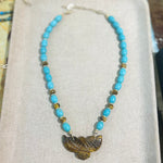 Tiger Eye Phoenix Necklace