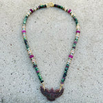 Full Ruby Ziosite Original Phoenix Necklace