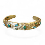 Amazonite Guardian Eye Cuff