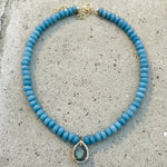 Blue Jade & Labradorite Alexis Necklace