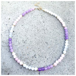 Lavender Mix Small Dragibus Necklace