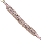 Nathalie Light Pink Woven Bracelet