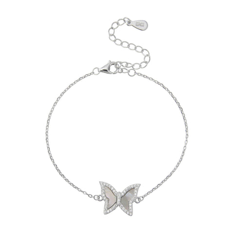 MOP Butterfly Bracelet