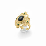 Elaris Labradorite Adjustable Ring