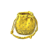 Yellow Mini Bucket Bag