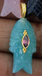 Fancy Carved Dag (Fish) Chain Necklace