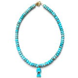 Salome Turquoise Fish Necklace
