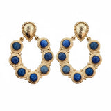 Lapis Jasmine Earrings