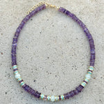 Ora Light Amethyst Beaded Necklace