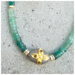 Sheeraz Adventurine/Citrine Necklace