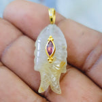 Fancy Carved Dag (Fish) Chain Necklace