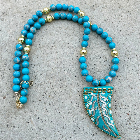 Prabhujee Turquoise Tusk