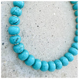 Turquoise/Howlite Mrs Atias Necklace