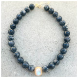 Emma Labradorite Moonstone Necklace