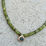 Peridot & Labradorite Liv Necklace