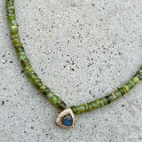 Peridot & Labradorite Liv Necklace