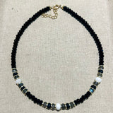 Ora Black Onyx Beaded Necklace