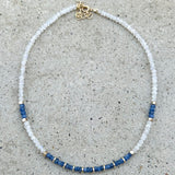 Blue Sapphires & Moonstone (Leo) Necklace