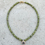 Peridot & Labradorite Liv Necklace