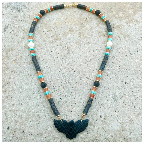 Black Onyx Original Phoenix Necklace