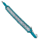 Eloise Aqua Woven Bracelet