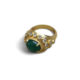 Elvira Green Onyx Ring