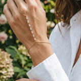 7 Pulsera de mano marquesa pequeña 