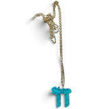 PREORDER - Big Hai Turquoise on Chain Necklace