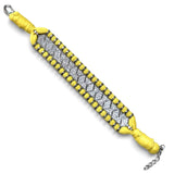 Eloise Yellow Woven Bracelet