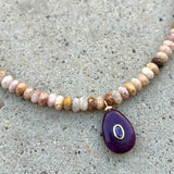 Salome Desert Agate Eye Necklace