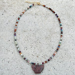Red Jasper Mini Thunderbird Necklace