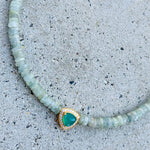 Amazonite & Green Onyx Liv Necklace