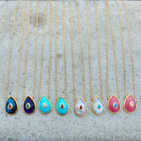 Biggie Teardrop Bindi Necklace