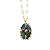 King Henry Labradorite Necklace