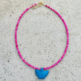 Turquoise Mini Thunderbird Necklace