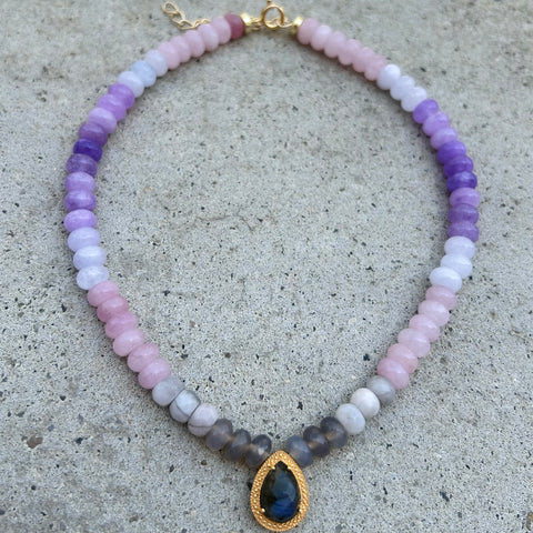 Labradorite Copacabana Alexis Necklace