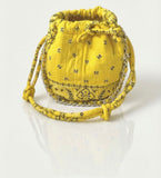 Yellow Mini Bucket Bag