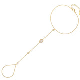 Teardrop Center Handbracelet