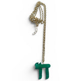 Preorder - Big Hai Malachite on Chain Necklace