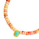 Emma Amazonite & Opals Necklace