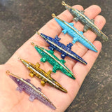 Gem Crocodile Necklace