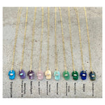 Small Carved Hamsa Chain Necklace