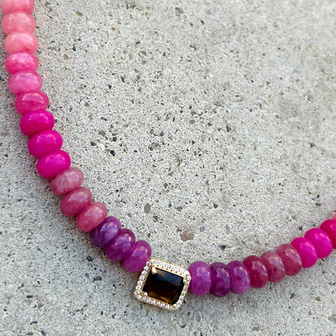 Pink Mix Copacabana Taylor Necklace