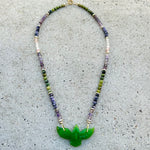 Chrysoprase Phoenix Necklace