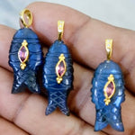 Fancy Carved Dag (Fish) Chain Necklace