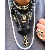 Castle Black Onyx Necklace