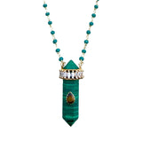 Castle Malachite Necklace