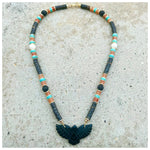 Black Onyx Phoenix Necklace