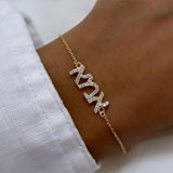 Pave Ima אמא Bracelet