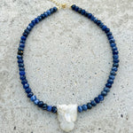 Bagheera Moonstone Sodolite Necklace